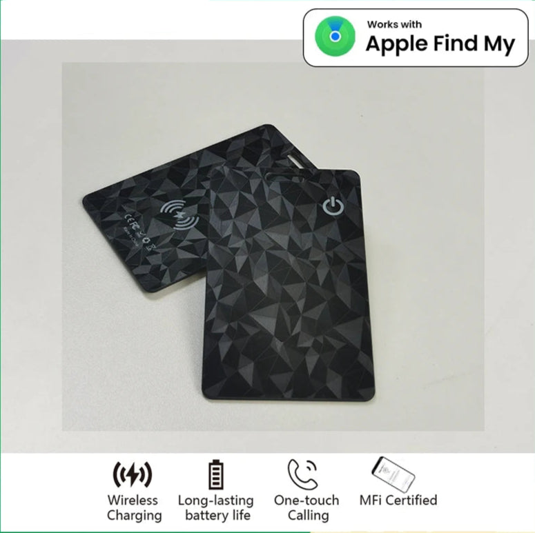 Carte Traceur GPS Ultra Fin – Compatible Apple Find My pour Objets