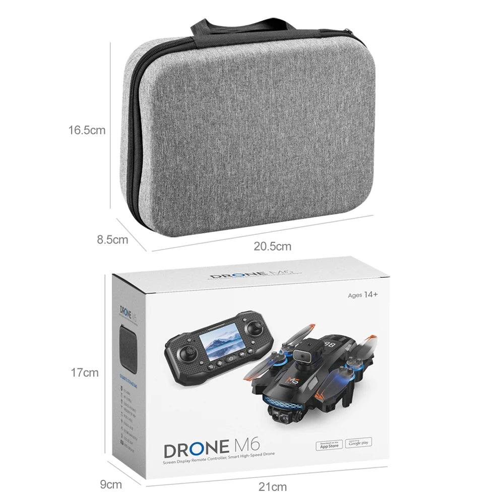 Drone Professionnel 8K - Télécommande Écran & GPS 5G