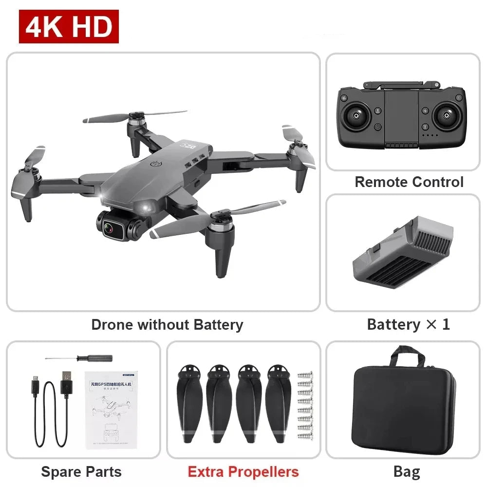 Drone L900 Pro – Caméra 4K GPS avec Transmission 5G FPV