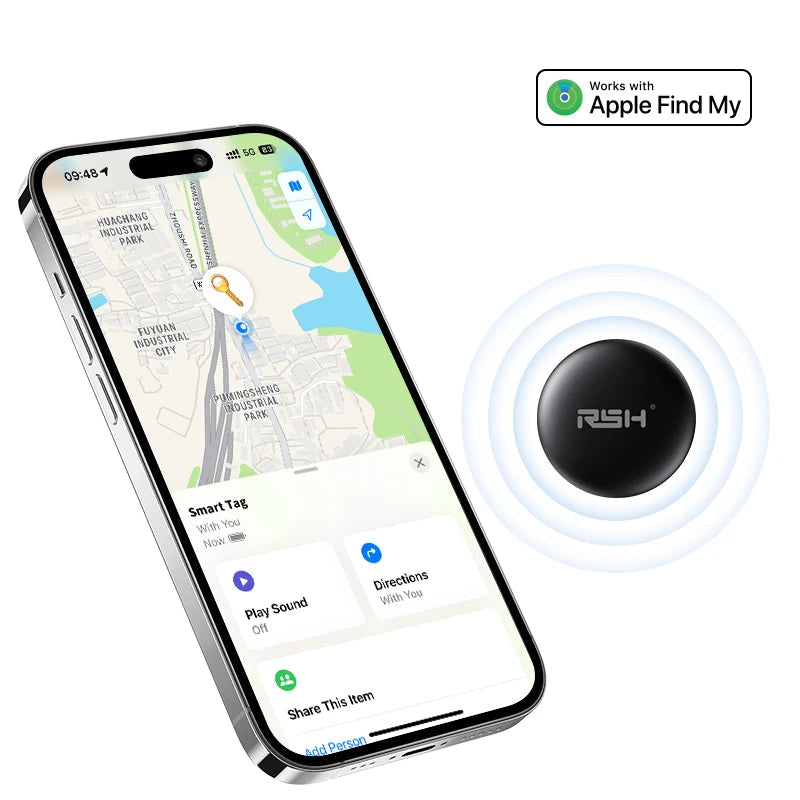 Lot de 1 à 4 Traceurs Bluetooth GPS – Anti Perte pour Objets & Animaux