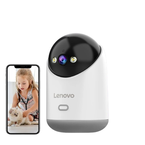 Caméra WiFi Intelligente – Full HD, Vision Nocturne Couleur & Détection AI