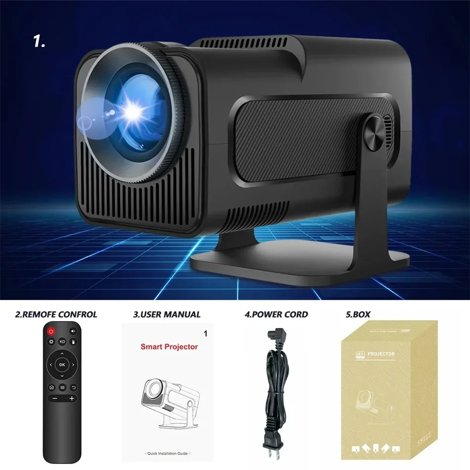 Projecteur KaiAqua HY320 – Portable 300ANSI WiFi6
