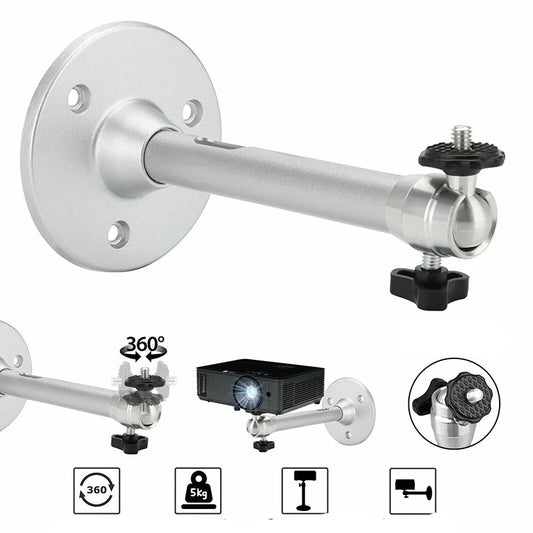 Support Mural & Plafond pour Mini Vidéoprojecteur – Rotation 180°