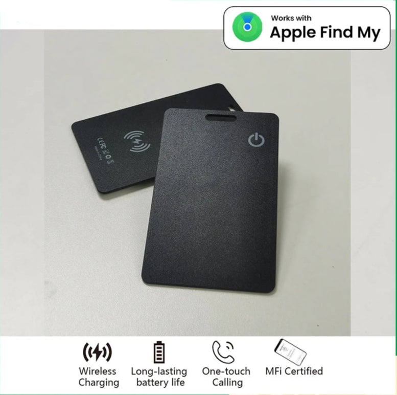 Carte Traceur GPS Ultra Fin – Compatible Apple Find My pour Objets