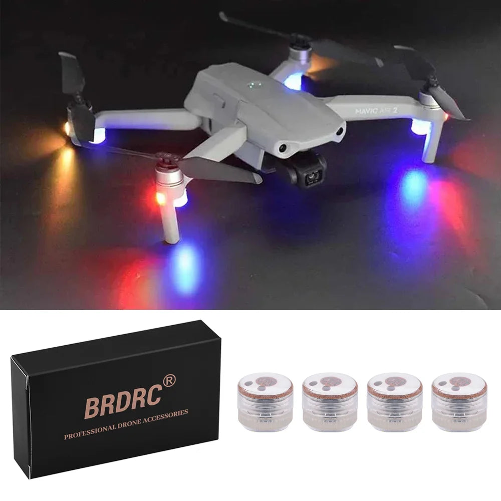Feux LED Nocturnes Universels pour Drones DJI