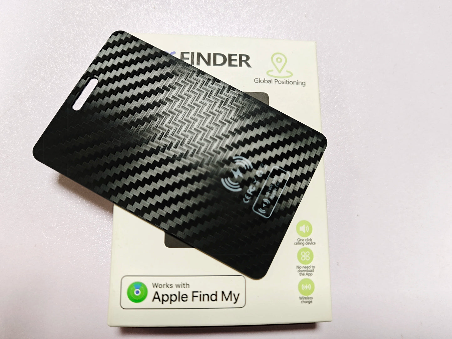 Carte Traceur GPS Ultra Fin – Compatible Apple Find My pour Objets