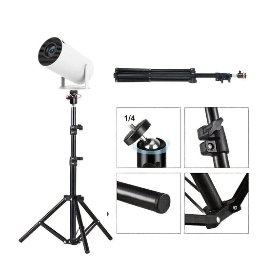 Trépied Portable 110-160 cm – Support Réglable pour Projecteur & Accessoires
